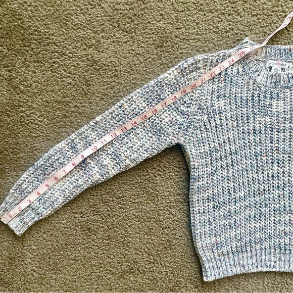 GIRL’S/KIDS WOVEN HEART LONG SLEEVE KNITTED SWEATER / SIZE XL - Picture 7 of 7